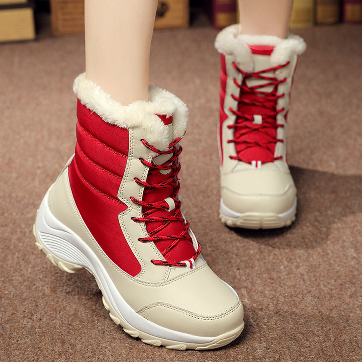 Warm winter boots for women with polar lining and non-slip sole Lune London