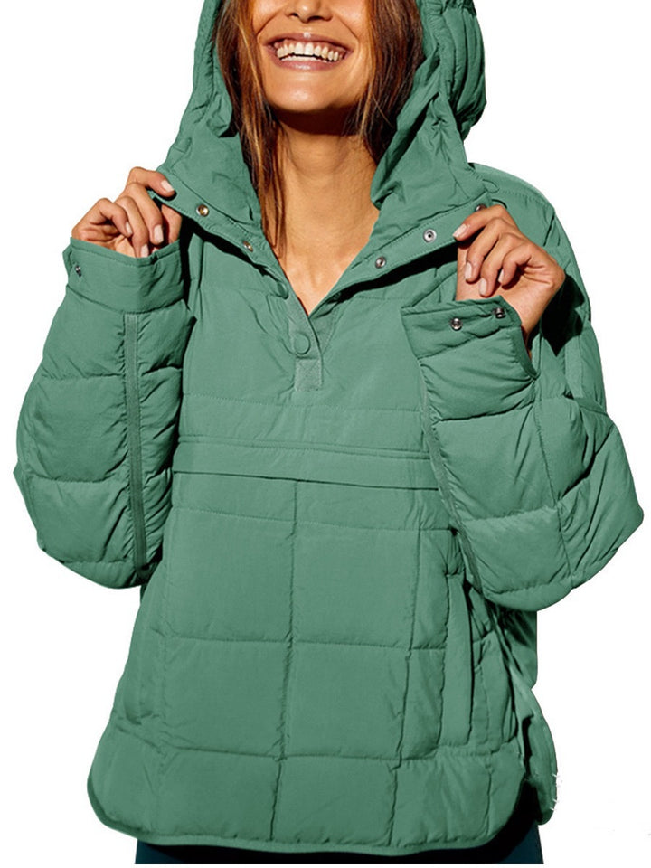 Dames doudoune avec col haut Chic und Stil