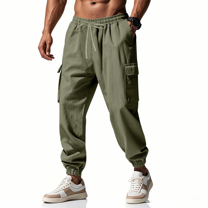 Men's cargo joggers with practical pockets Lune London