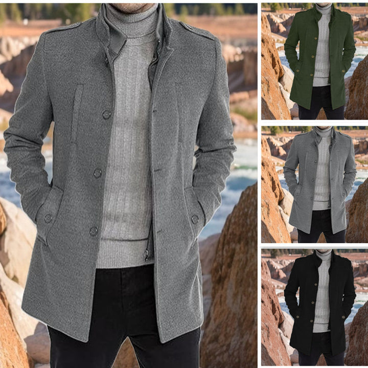 Trendy coat for men with practical pockets Lune London