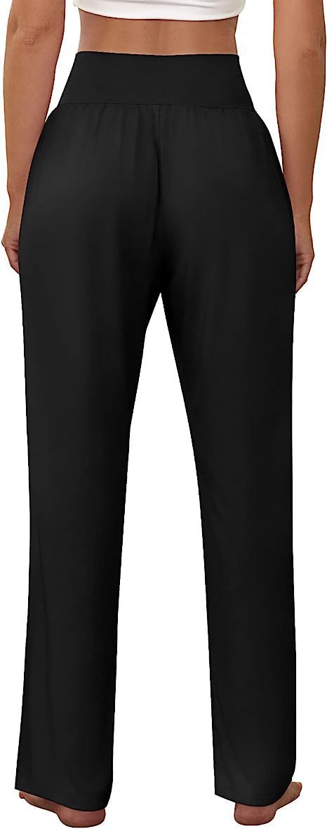 Comfortable high waist leisure pants for women with side pockets Lune London
