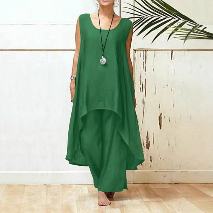 Lune London fluid maxi tunic jumpsuit for women
