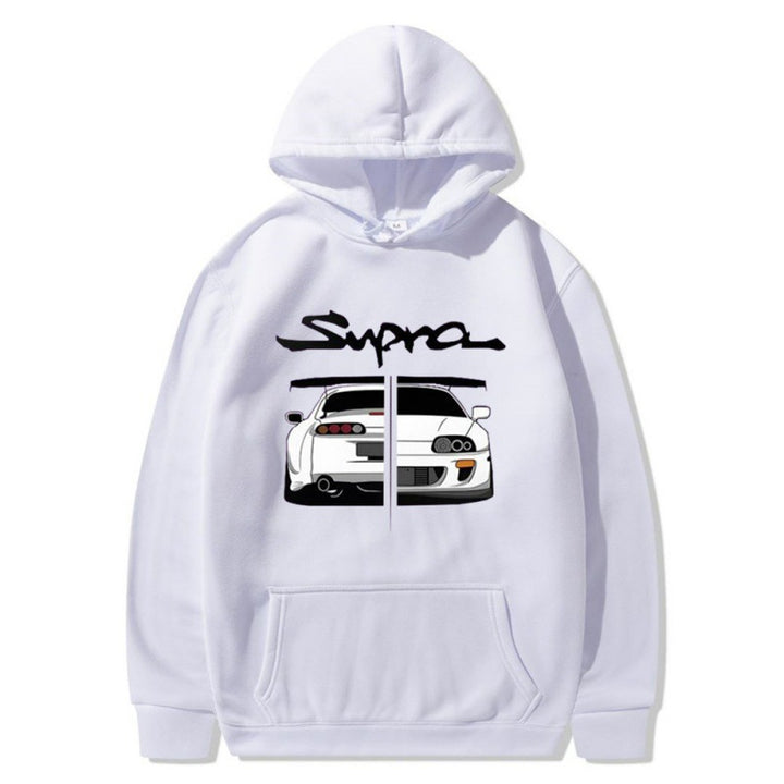 Women's hoodie with unique design and comfortable kangaroo pockets Lune London