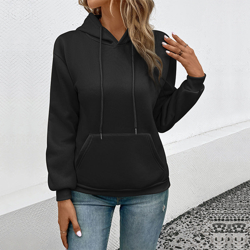 Casual women's hoodie with deep pockets and comfortable fit Lune London