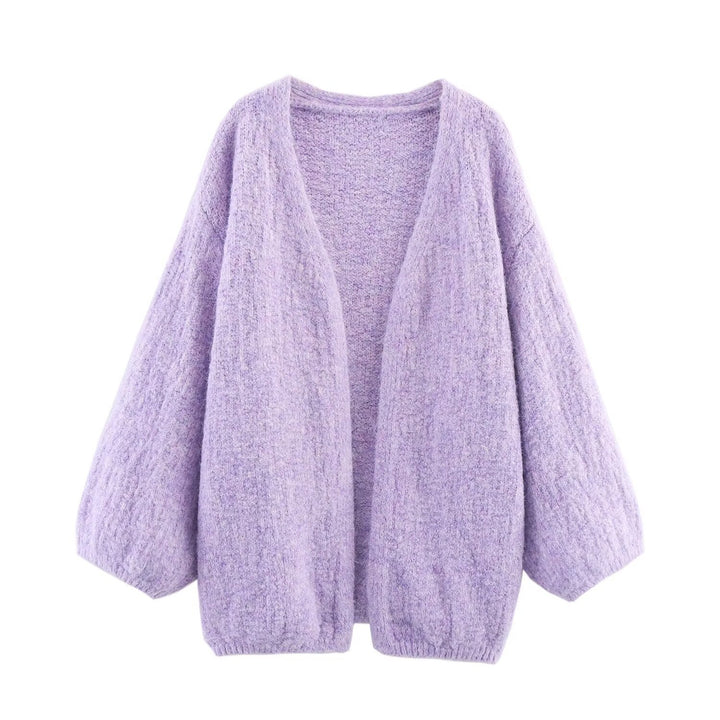 Cardigan Chic und Stil à mailles épaisses pour femmes