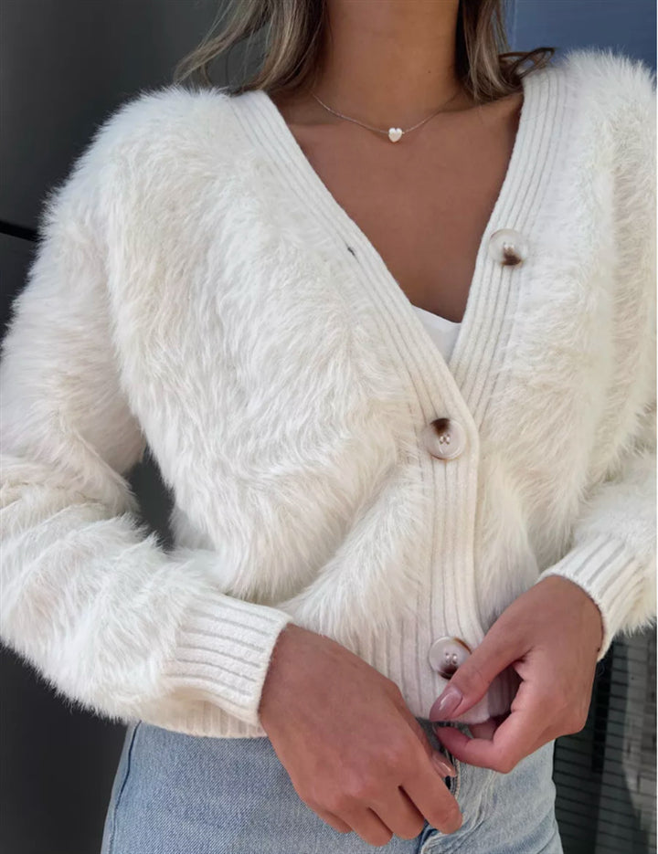 Ladies Short Cozy Chic Vest