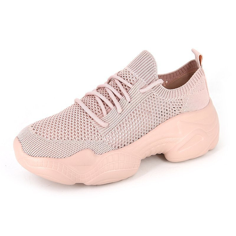 Breathable sneakers for women with an elegant mesh structure and a soft sole Lune London