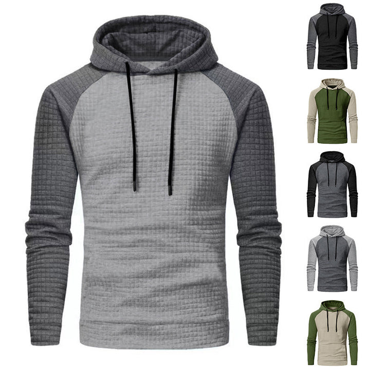 Men's hoodie with textured design and modern cut Lune London