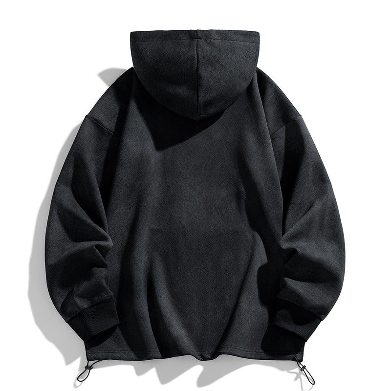Ladies comfortable oversized hoodie with practical kangaroo pockets Lune London