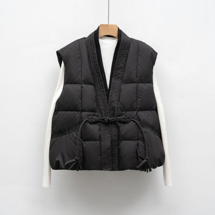 Ladies Trendy Quilted Vest Lune London