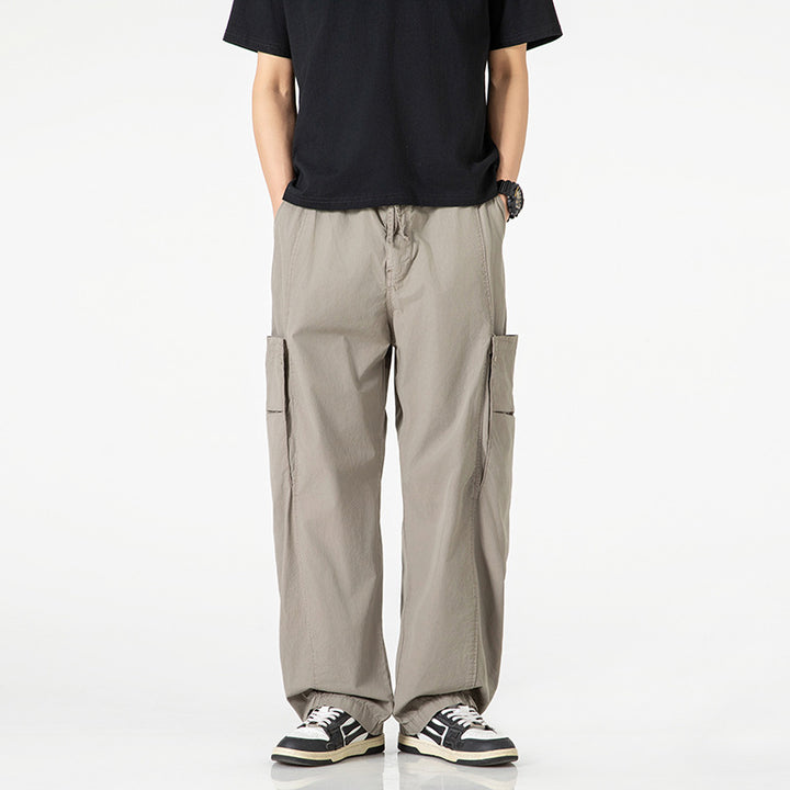 Pantalons cargo décontractés pour hommes avec des poches conçues de manière pratique Lune London