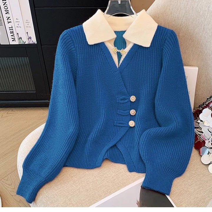 Cardigan femme avec boutons décoratifs Chic & Stil