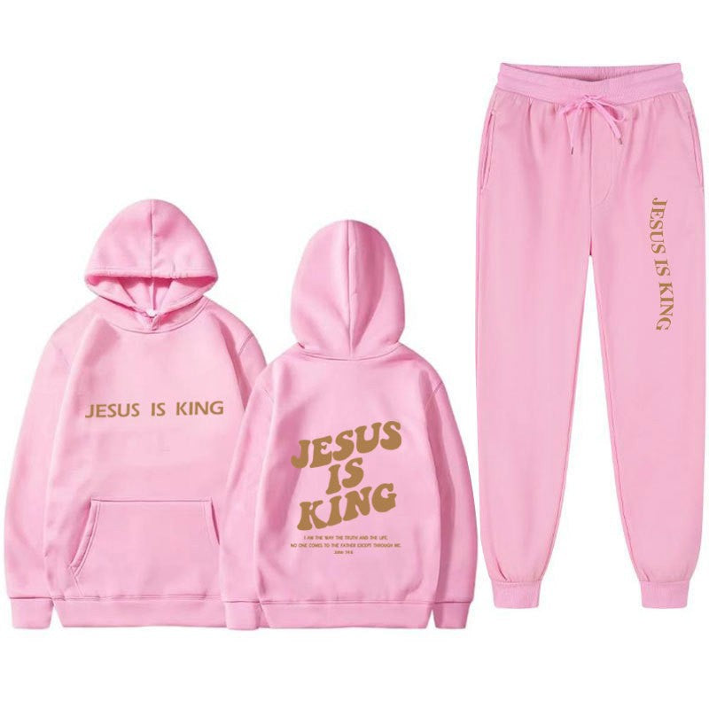 Women's Sweatshirt and Jogging Pants Set Chic & Stil