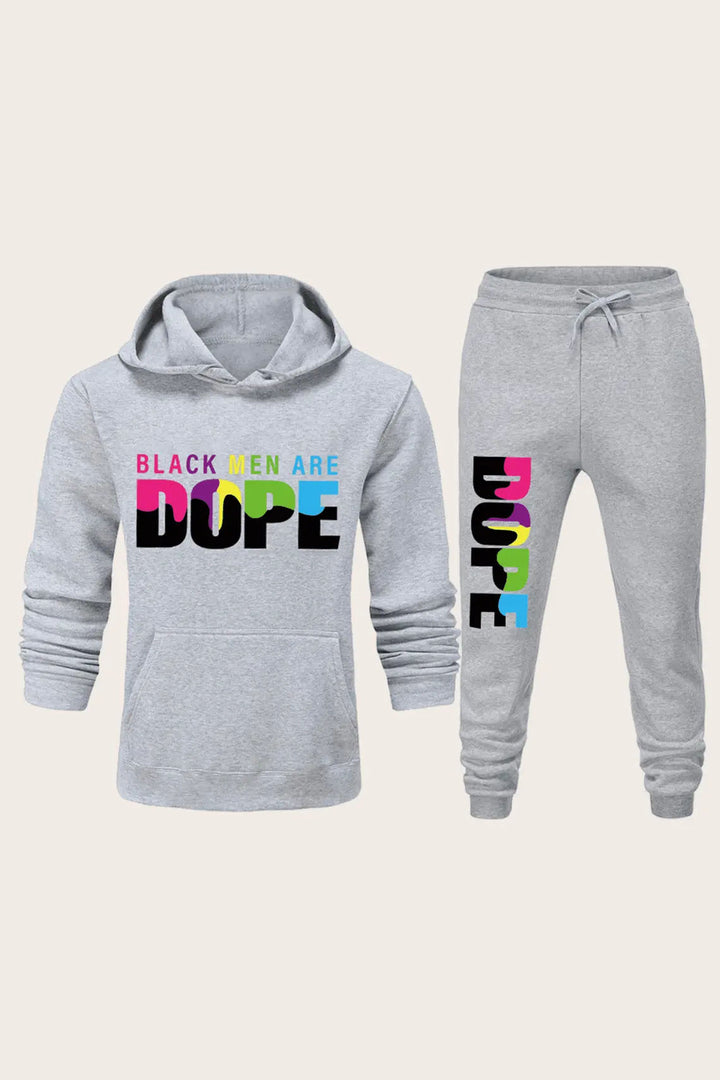 Hoodie and jogger set for women with eye-catching statement print Lune London
