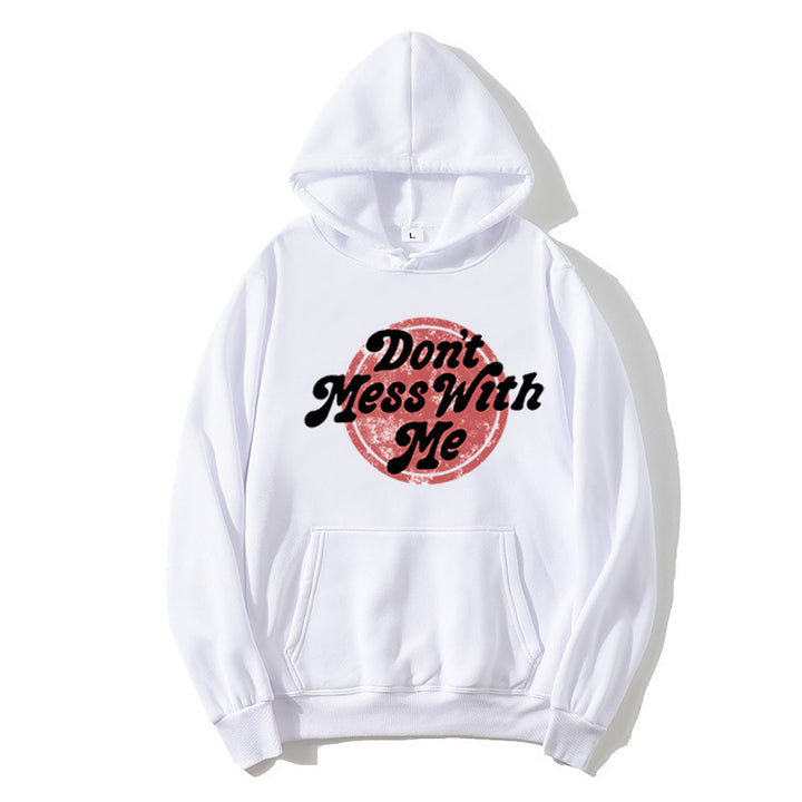 Women's hoodie with creative statement design Chic & Stil