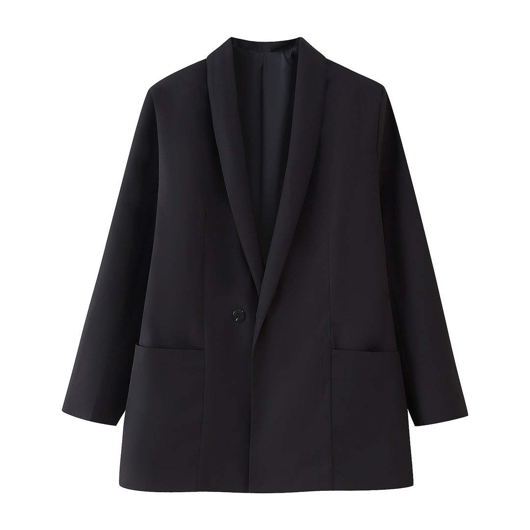 Elegant blazer jacket for women with pockets and modern cut Lune London