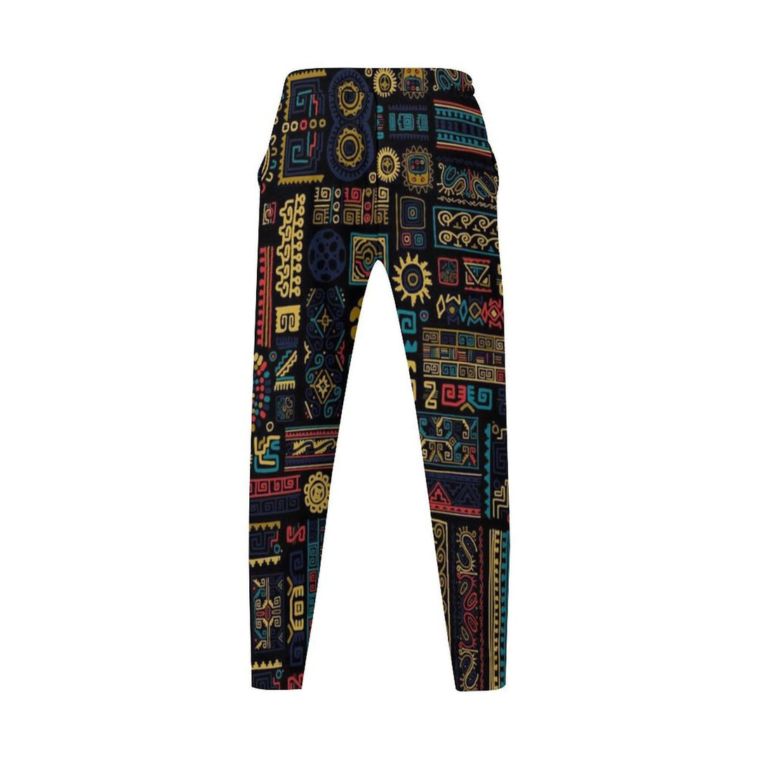 Trendy jogger pants for women with colorful patterns Lune London