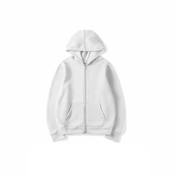 Hooded jacket for ladies in high-quality cotton blend with full zipper Lune London