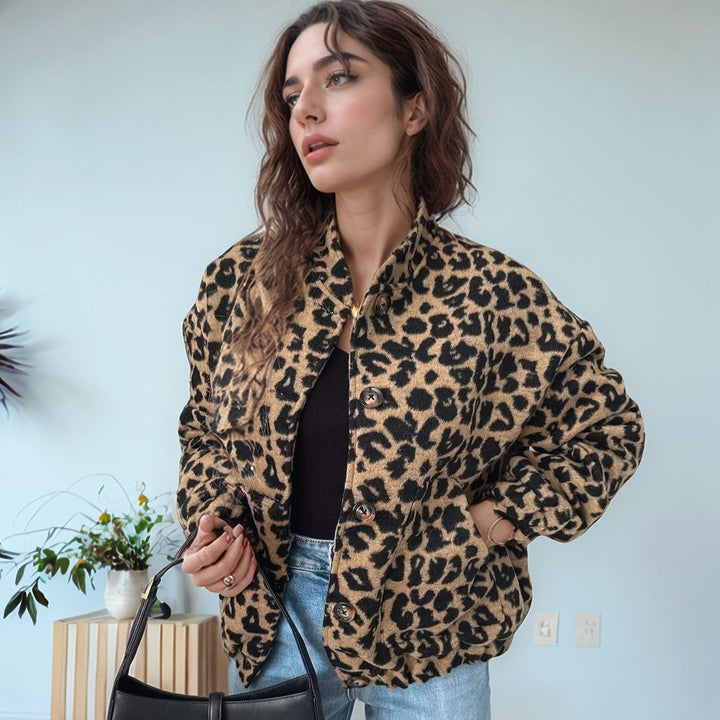 Ladies Leo-Faux-Fur-Coat Lune London