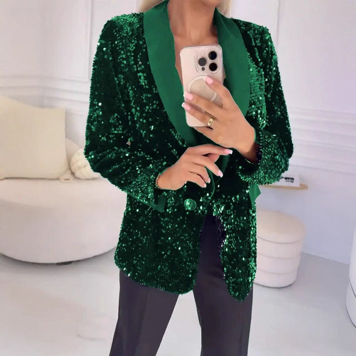Women's Glittering Blazer Lune London