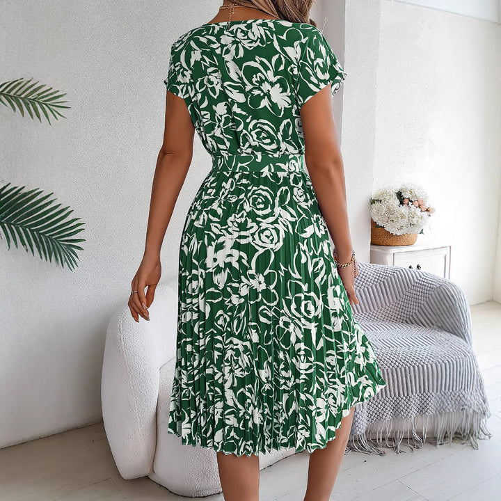 A-line dress for women with bow detail Lune London