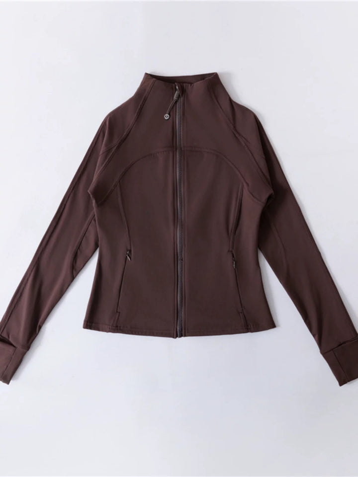 Veste fonctionnelle sportive pour femmes avec col haut Chic & Stil