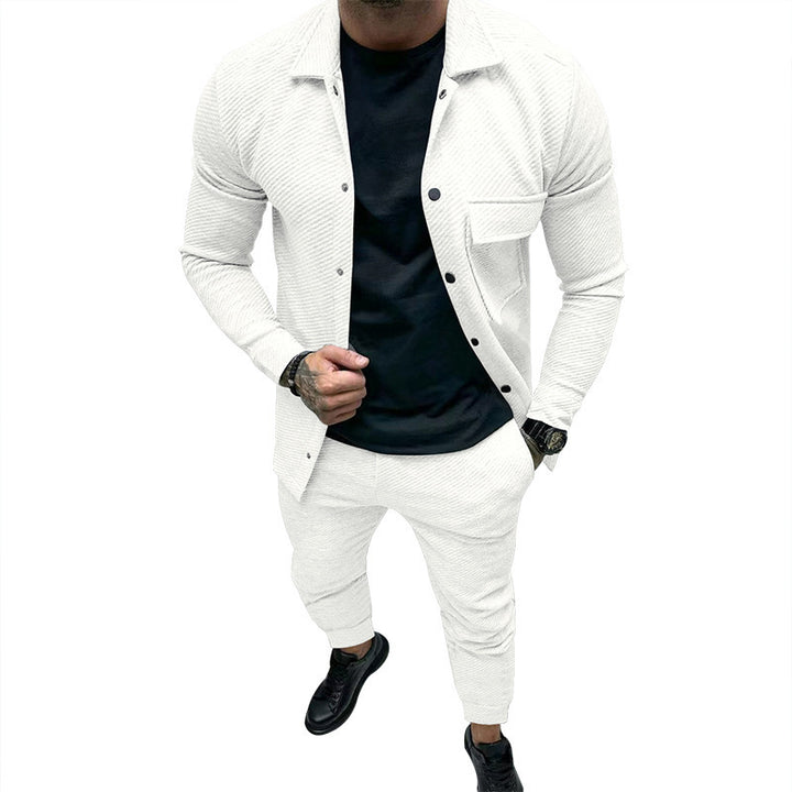 Leisure suit for men with structured top and comfortable fit Lune London