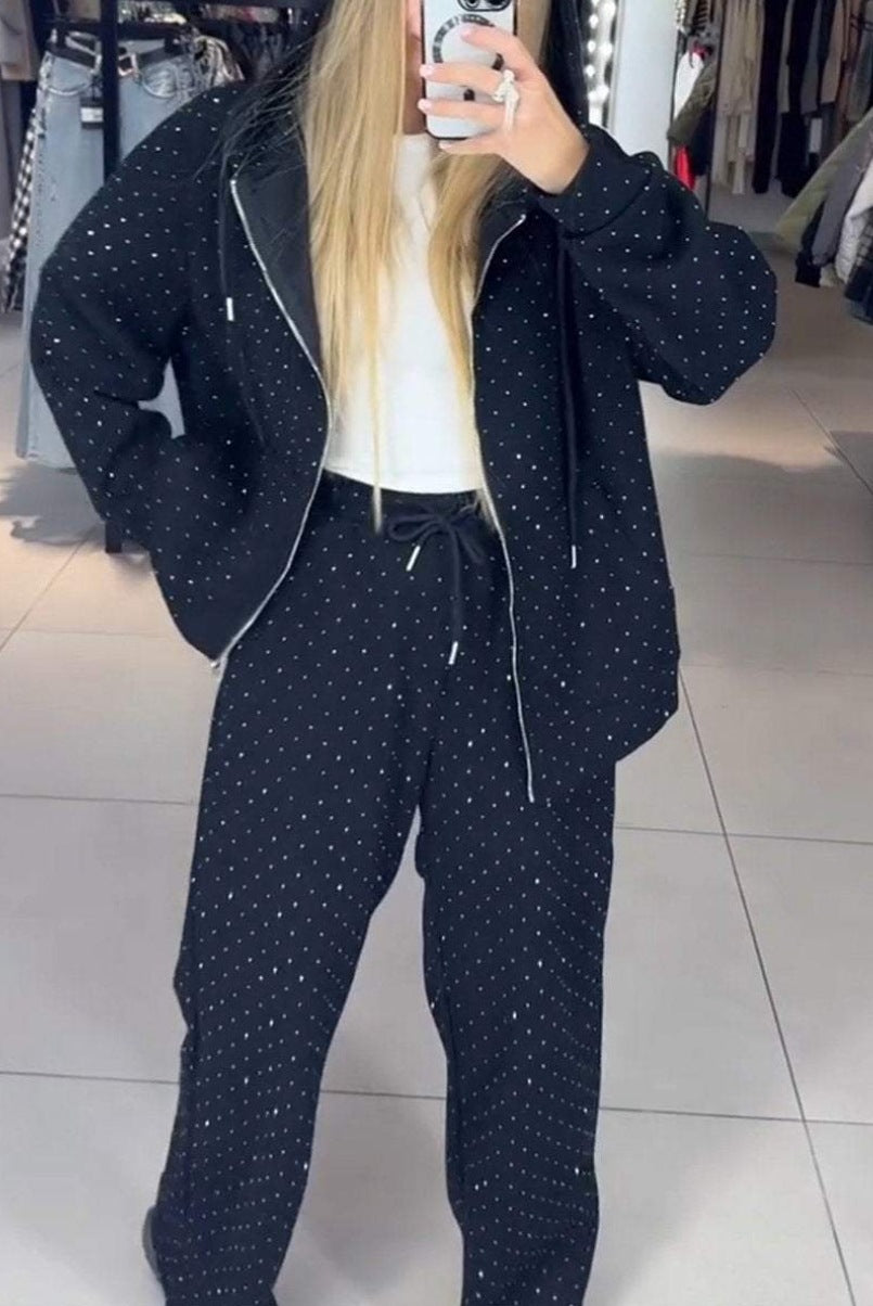 Women Casual Sports Outfit with Hood and Loose Fit Lune London