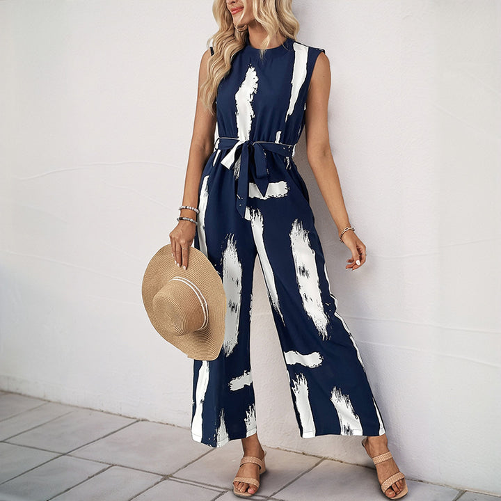 Chic Women's Wide Leg Pants Overall Lune London