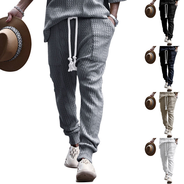 Fashion knit set for men with elastic waistband and durable material Lune London