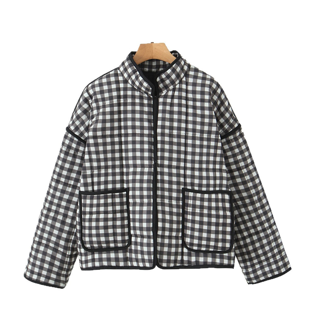 Ladies trendy quilted jacket Lune London