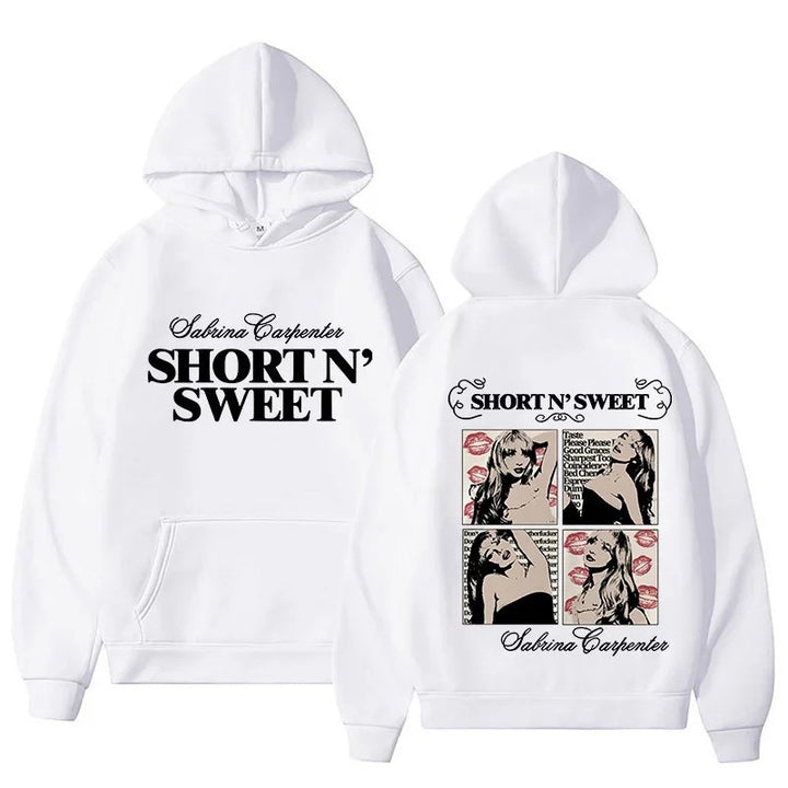 Women's hoodie with unique comic design and artistic print Chic & Stil