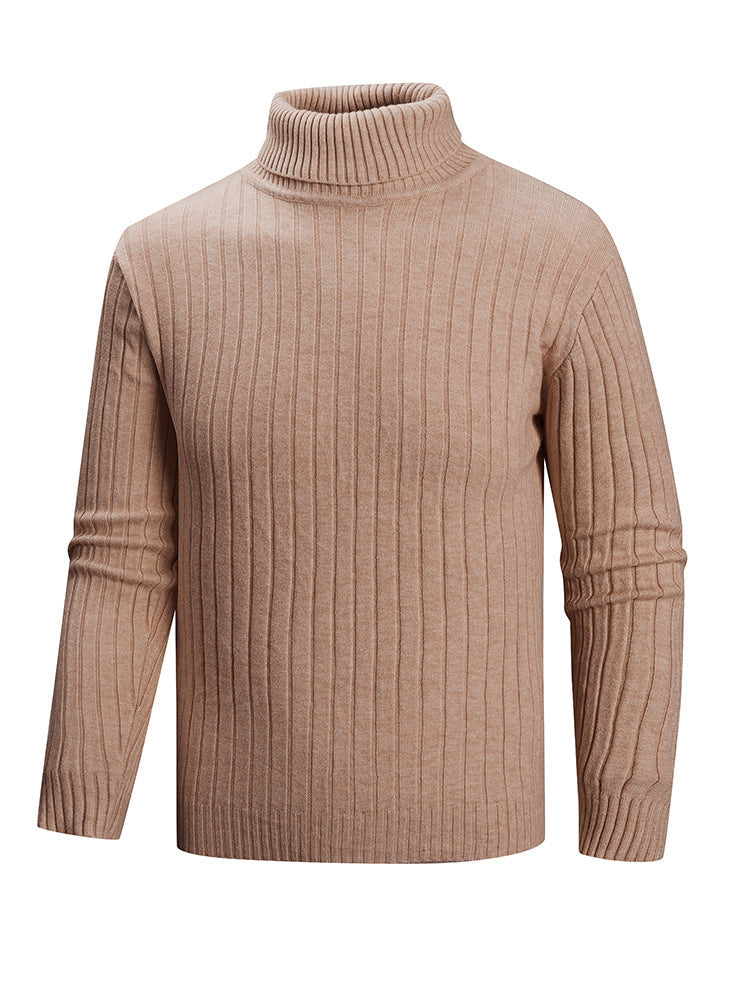 High-quality fine knit turtleneck sweater for men Lune London