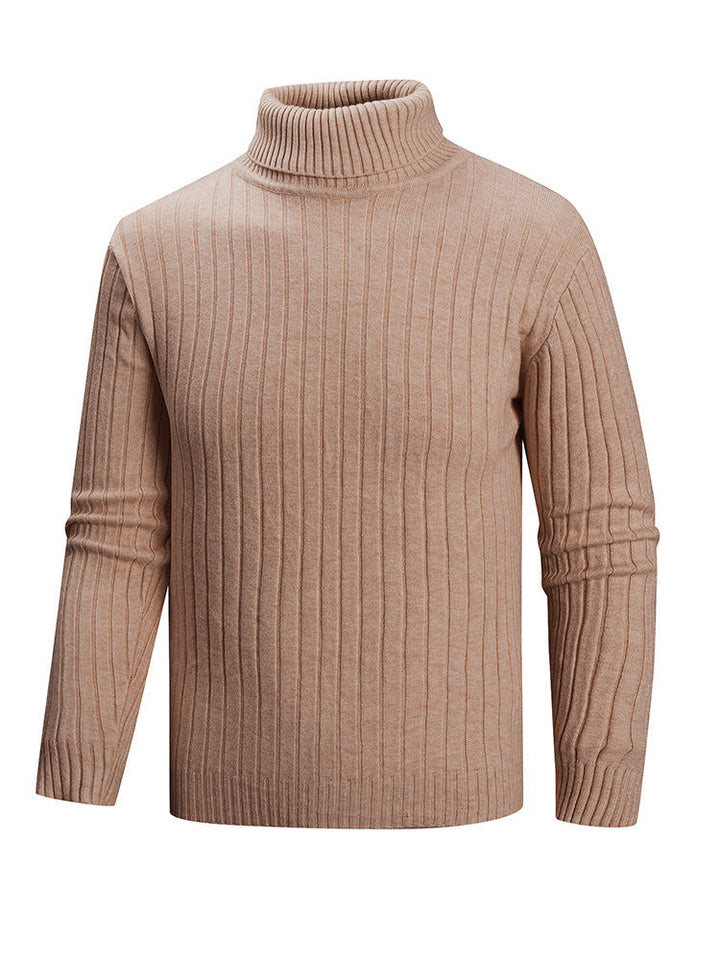 Men's Turtleneck Sweater Made Of High-Quality Fine Knit Lune London