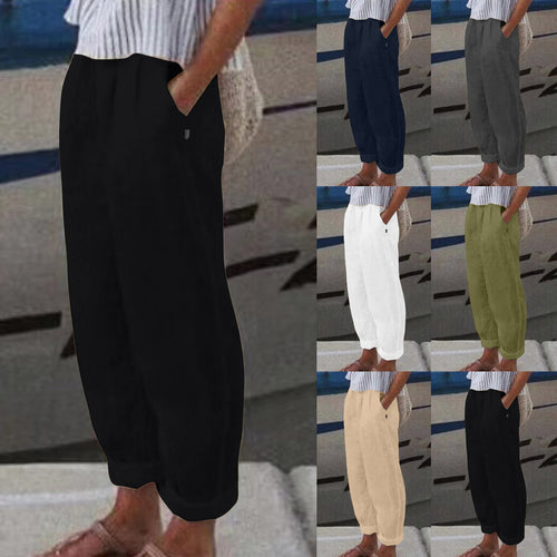 Lune London Casual Linen Pants for Women
