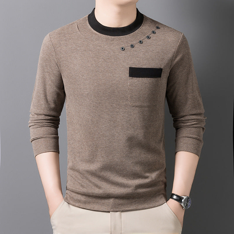 Trendy sweatshirt for men with unique detail accents and a practical chest pocket Lune London