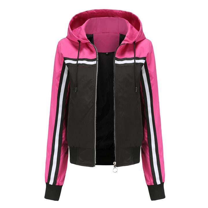 Women's sports jacket with modern stripe elements Lune London