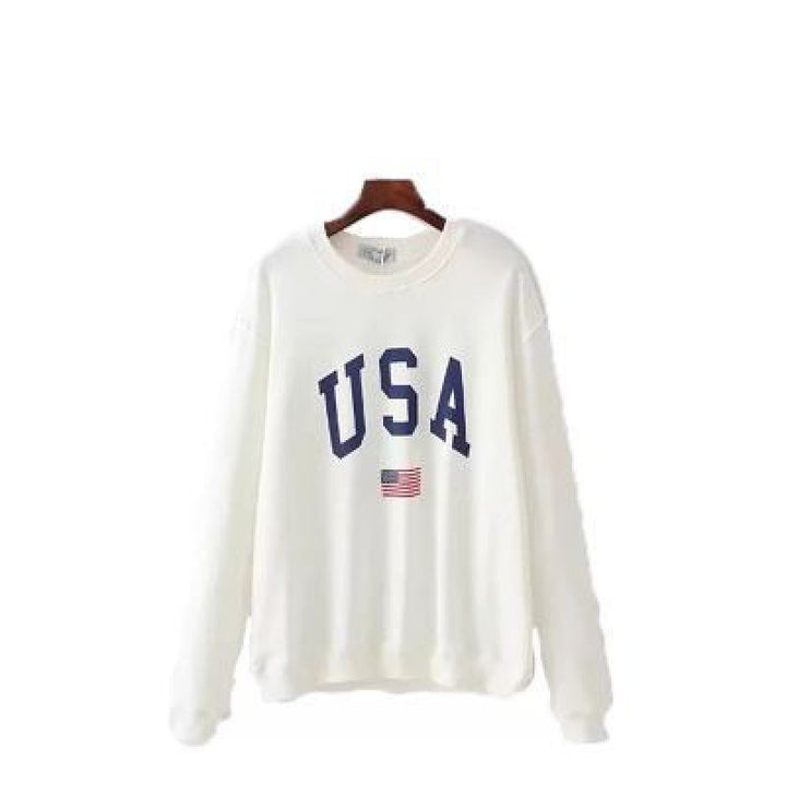 Oversized sweatshirt for women with creative print Lune London