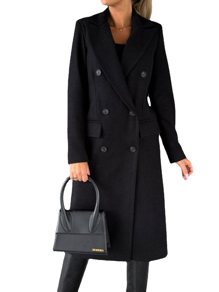 Ladies Elegant Fitted Blazer with Double-Breasted Lune London