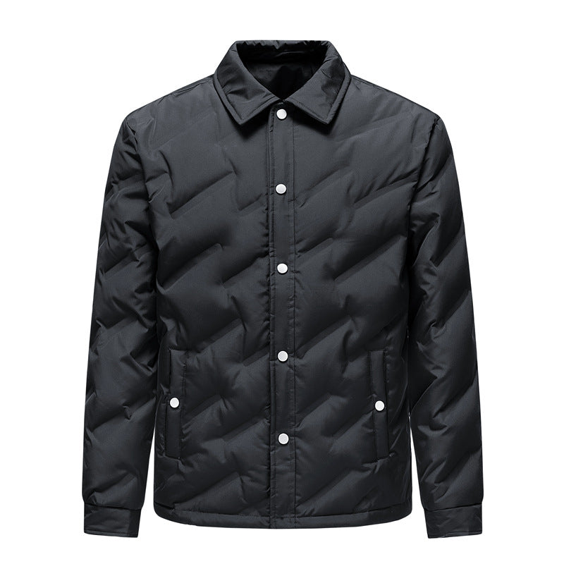 Quilted transition jacket for men Lune London