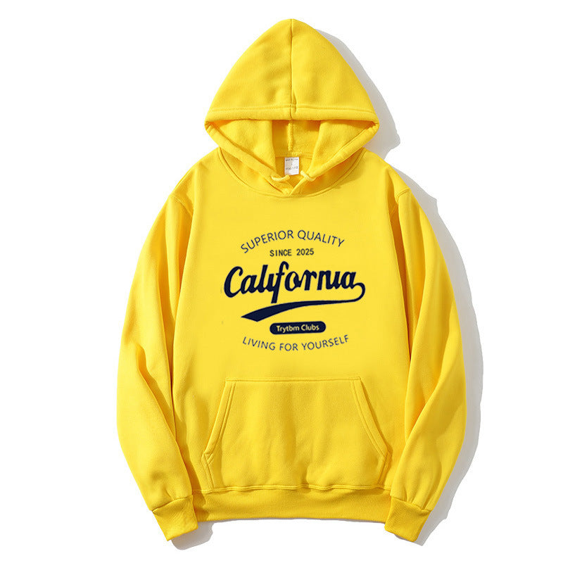Women's casual hoodie with creative lettering Chic & Stil
