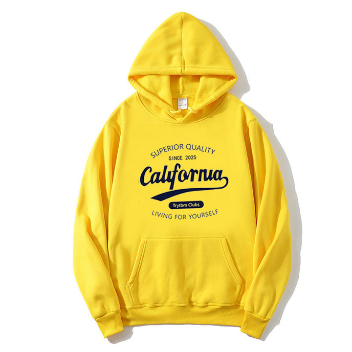 Women's casual hoodie with creative lettering Chic & Stil