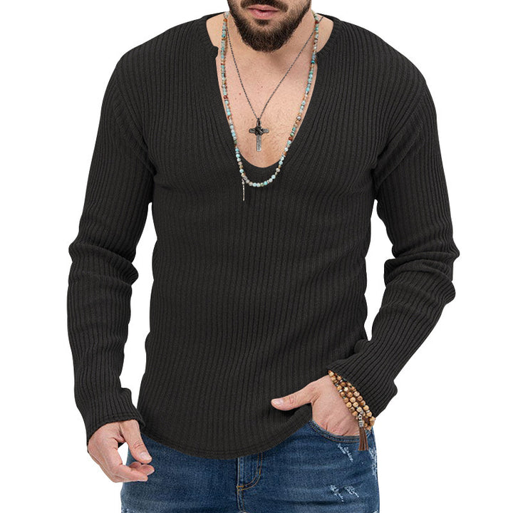 Men's Fitted Rib Top Lune London