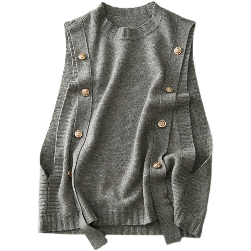 Knit cardigan for women with decorative buttons and a trendy design Lune London
