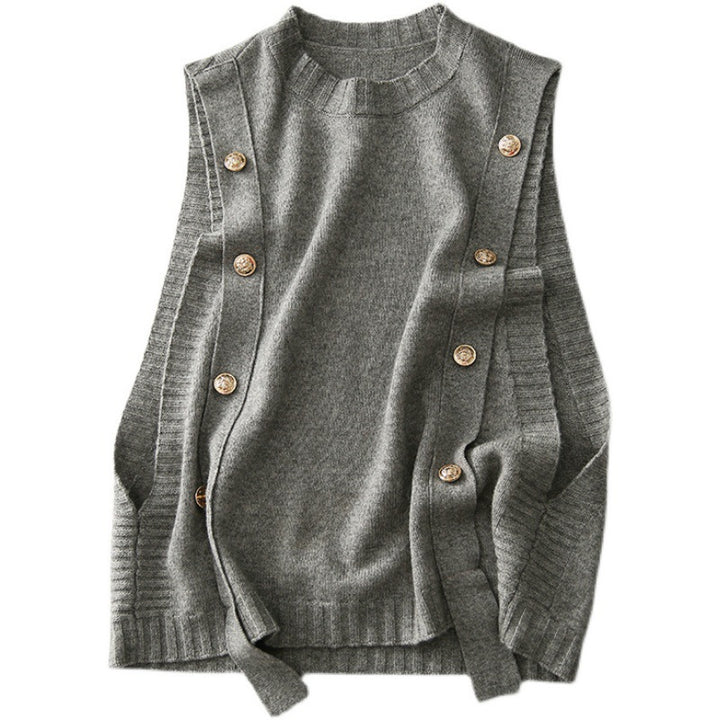 Knit cardigan for women with decorative buttons and a trendy design Lune London