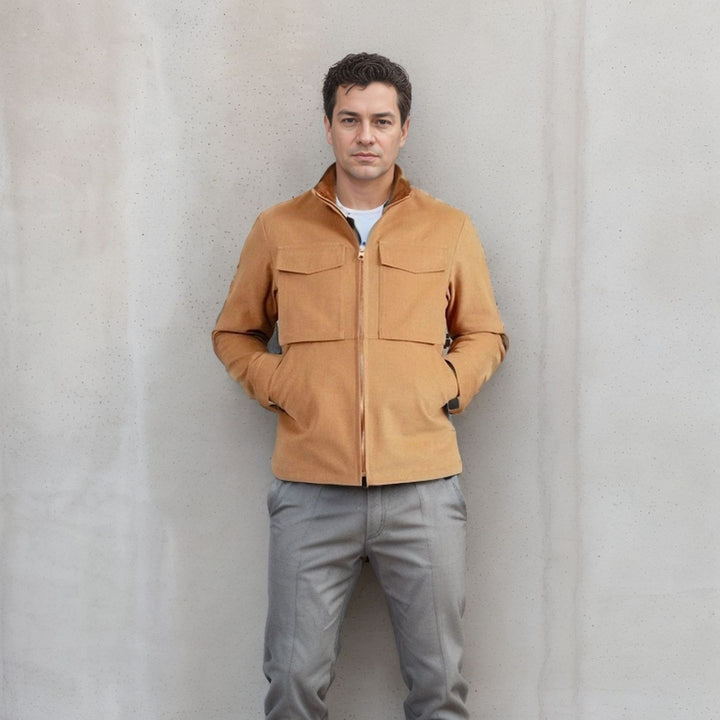Utility jacket for men with practical pockets and modern design Lune London