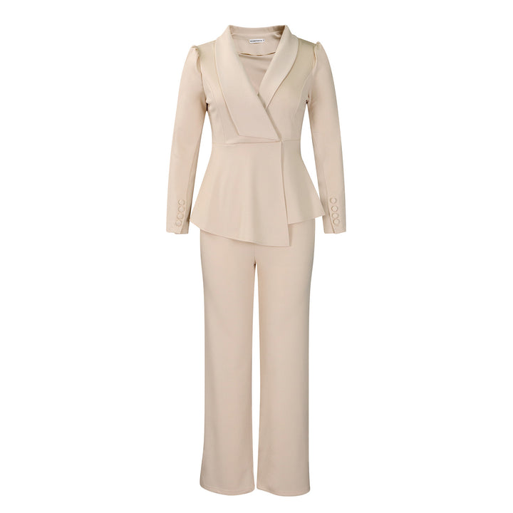 Ladies' set with elegant cut and fluid blazer Lune London