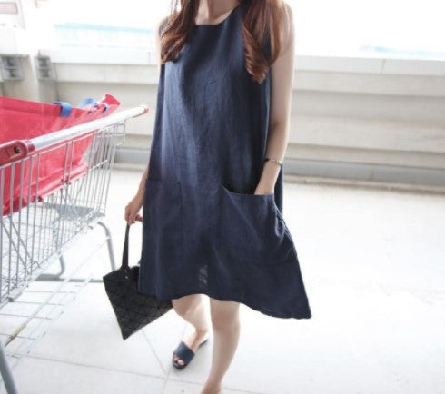 Casual dress for women with pockets Lune London