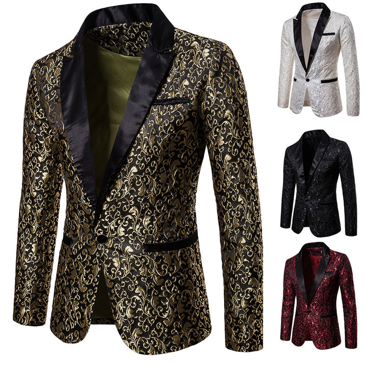 Elegant blazer for men with floral patterns Lune London