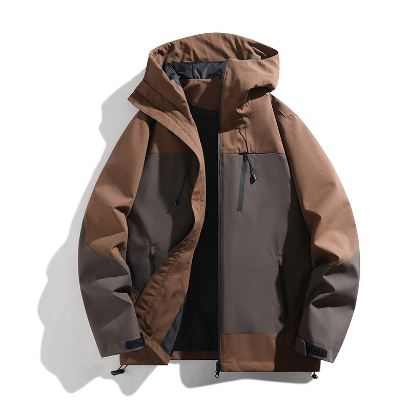 Technical all-weather jacket for women with a versatile hood design and adjustable ventilation openings Lune London